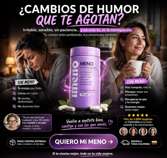MENO - Vitaminas para la menopausia 60CP