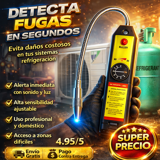 Detector de Fugas de Gas Halógeno