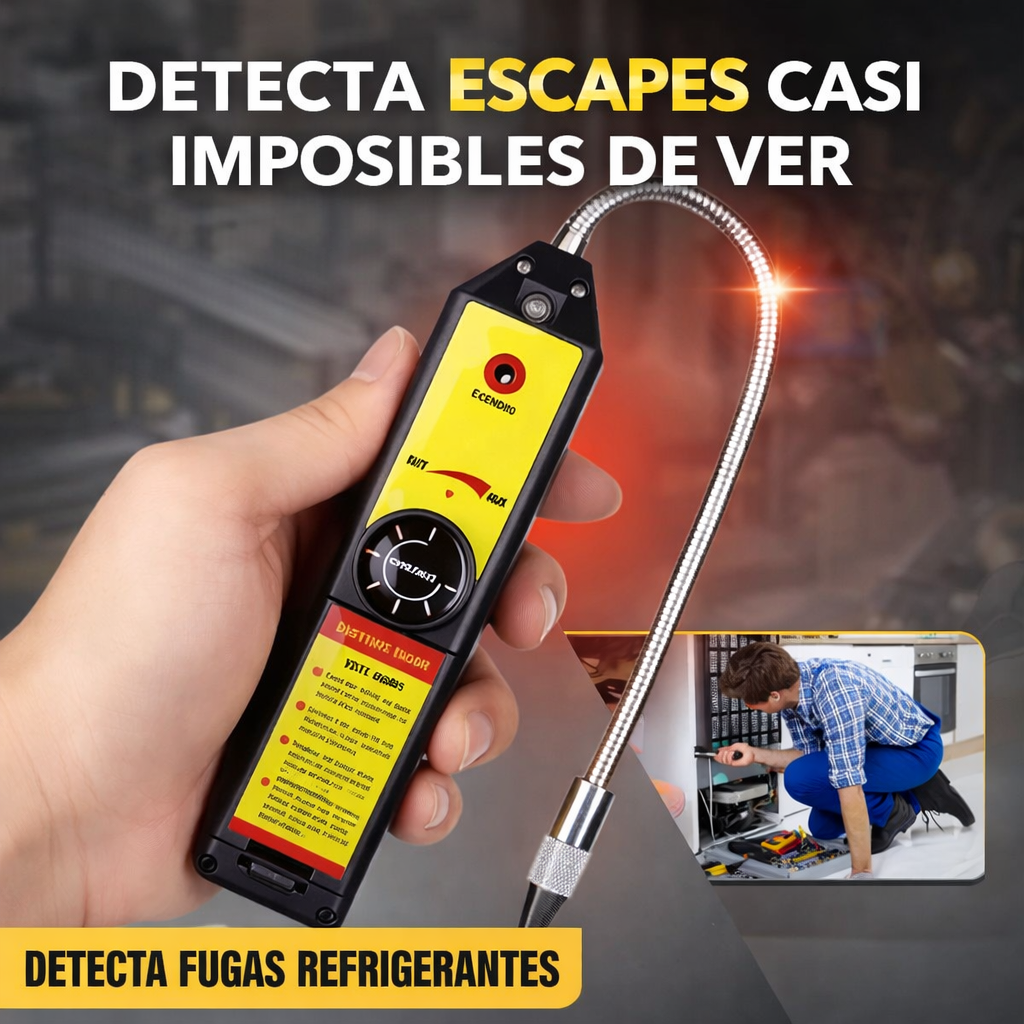 Detector de Fugas de Gas Halógeno