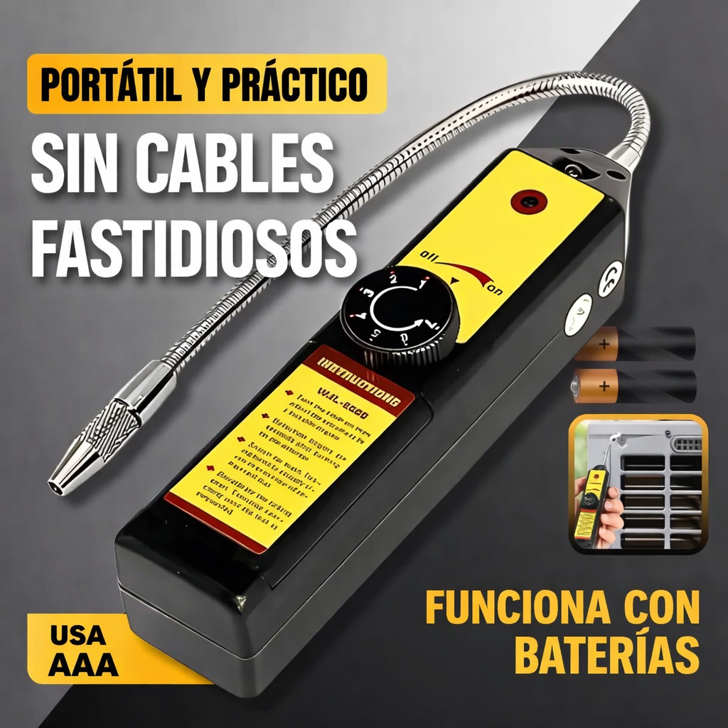 Detector de Fugas de Gas Halógeno
