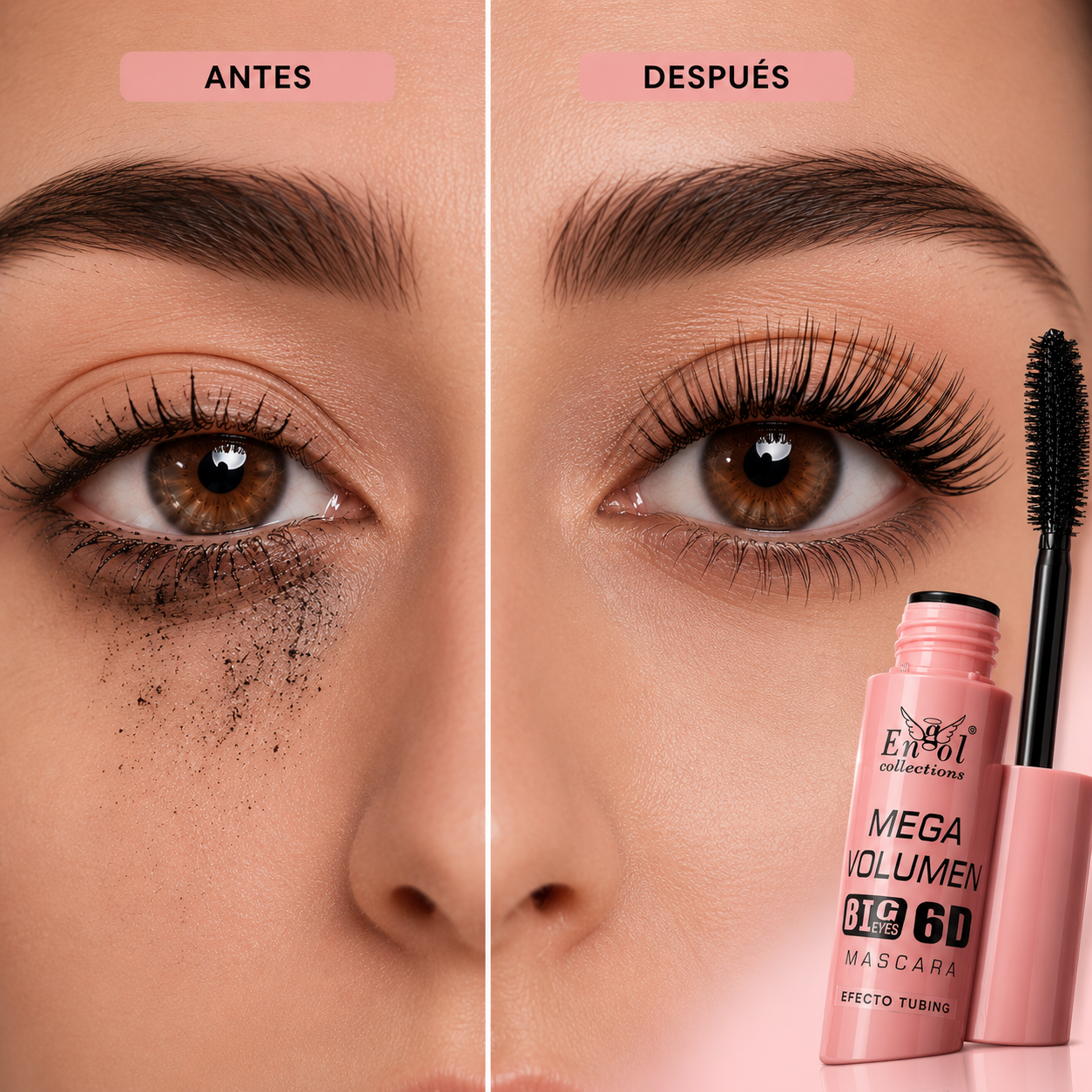 Pestañina Efecto Tubing 6D👁️Máximo Volumen y Retirado con Agua