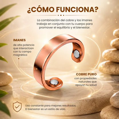 Anillo de Cobre magnético®