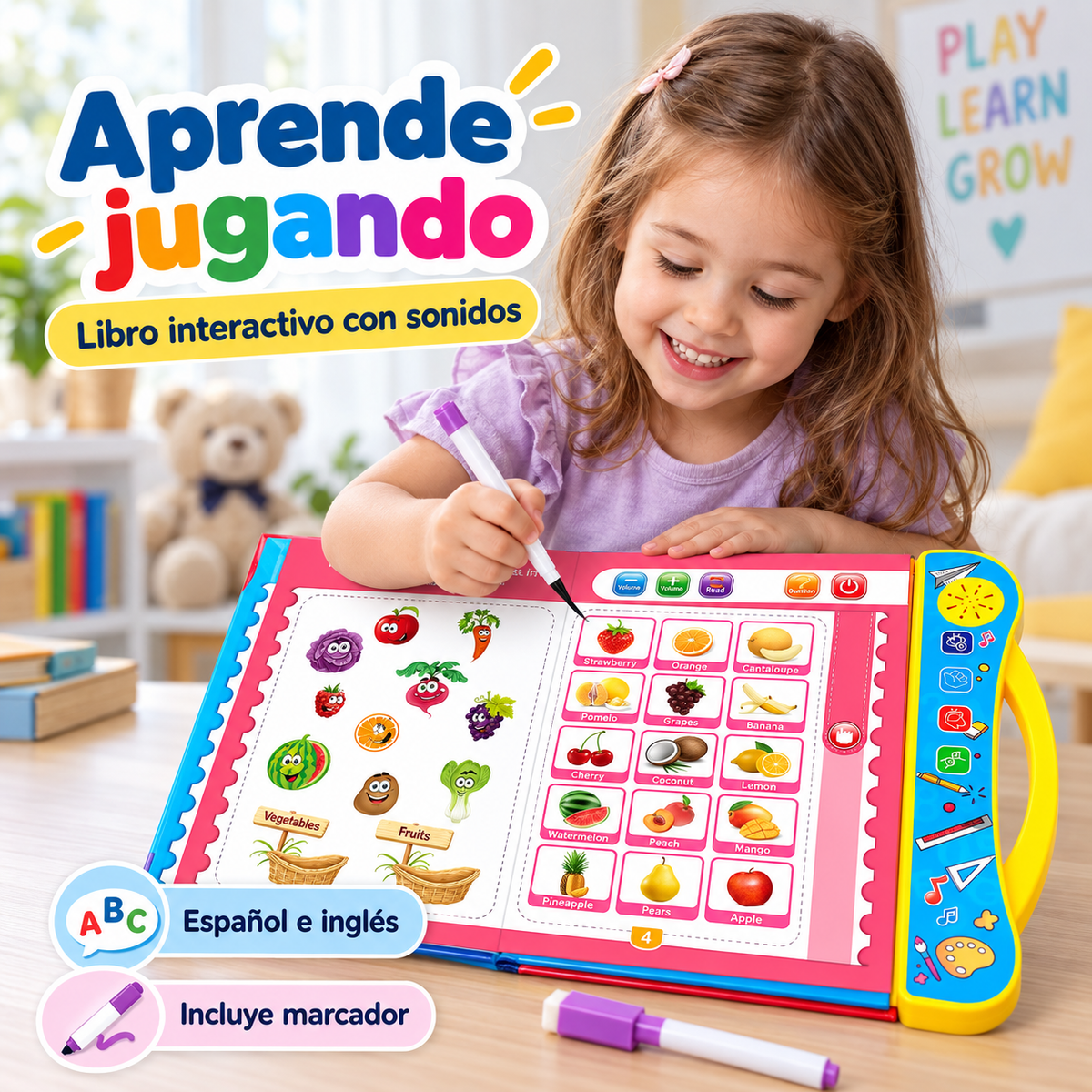 Libro Interactivo SoundMaster Kids™📚