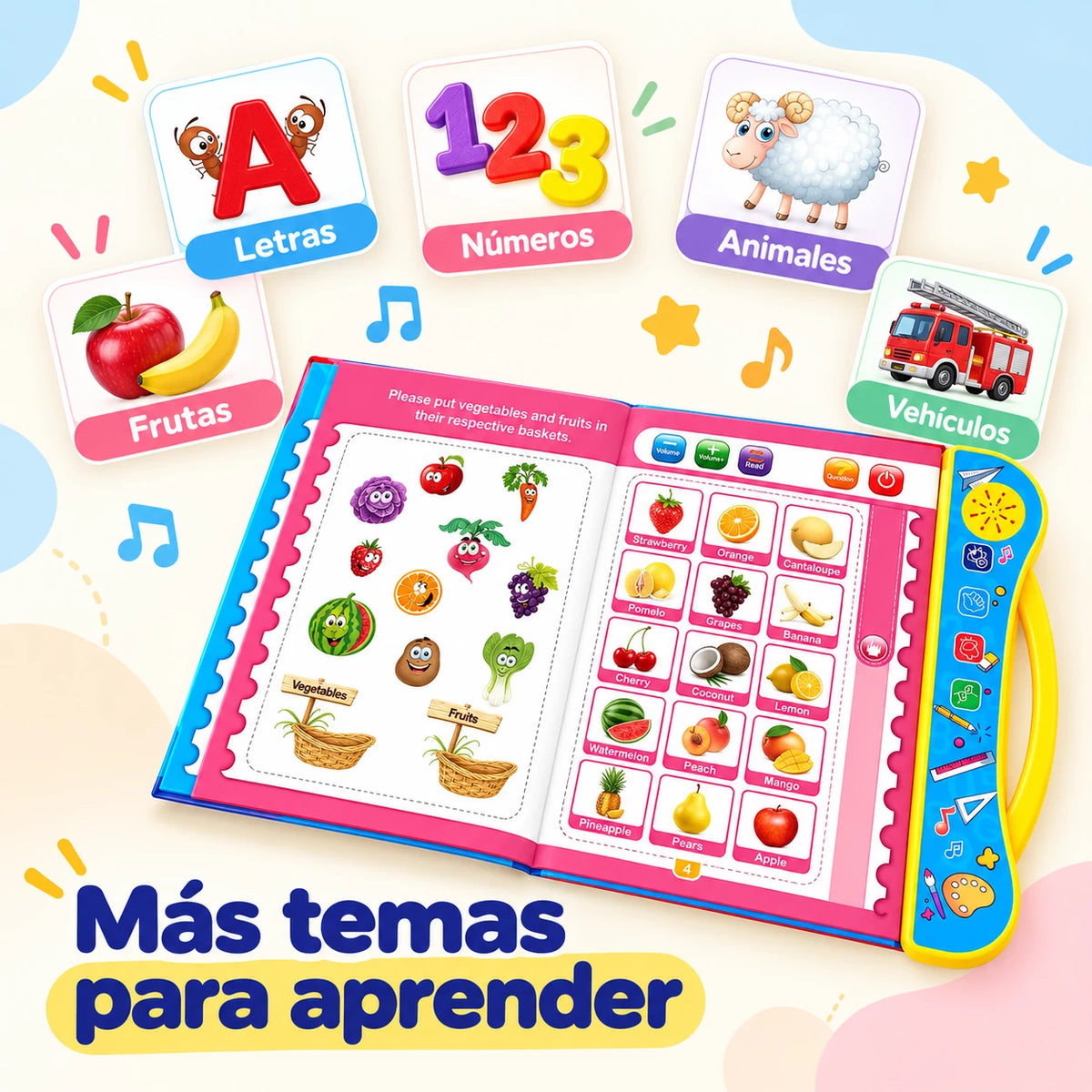 Libro Interactivo SoundMaster Kids™📚